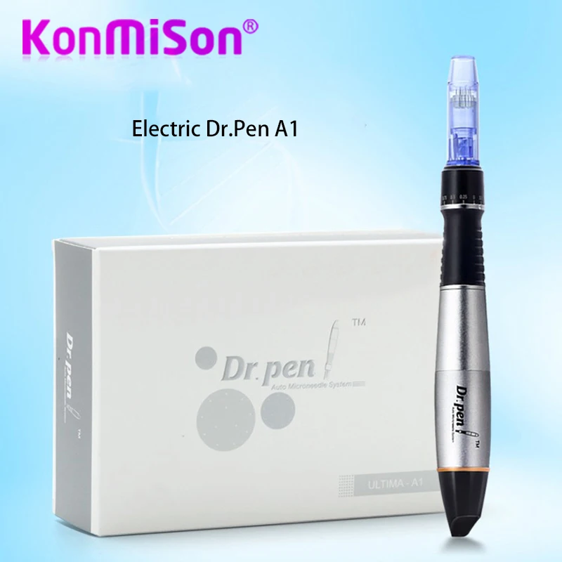 Электрическая Дерма Ручка микро уход за кожей Dr. Pen Ultima A1 Permanente микроблейдинг иглы татуировки макияж машина брови подводка для глаз