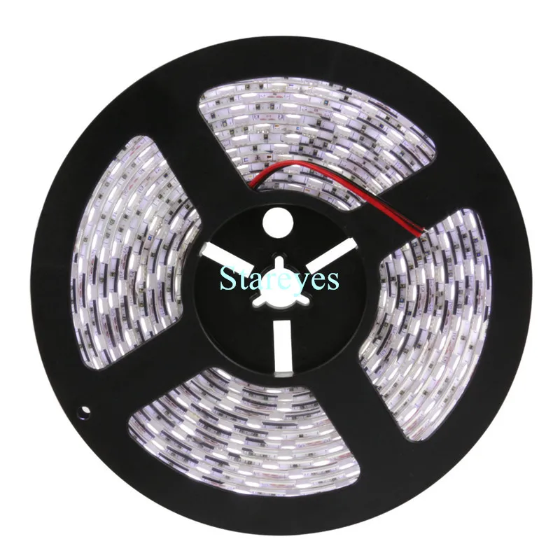 Бесплатная доставка 5 шт. SMD 5050 60 светодиодный одов/м RGB лента м 300 DC12V IP65