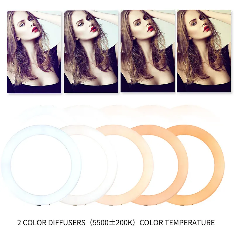 YouTube фотография кольцо свет светодиодный телефон подставка для фотографий селфи