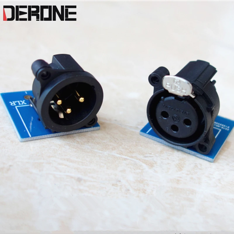 1 шт. PCB для NEUTRIK XLR Male/famale seat