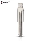 KEYYOU 51050X Тип #05, металлический пустой неразрезанный флип KD дистанционный Автомобильный ключ для Great Wall для Chevrolet Spark для Suzuki Wagon R