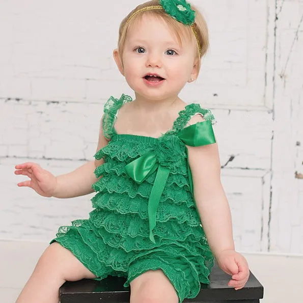 Милые детские кружевные Комбинезоны для младенцев Petti винтажный корсет с