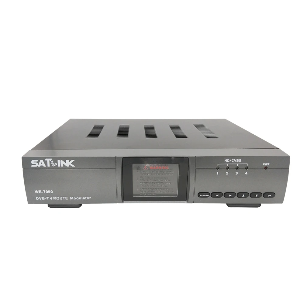 SATLINK WS 7990 dvb t 4 маршрут модулятор MPEG4 HD 1080P DVB T цифровй VS 6980 satlink ws 6990|Спутниковое ТВ| |