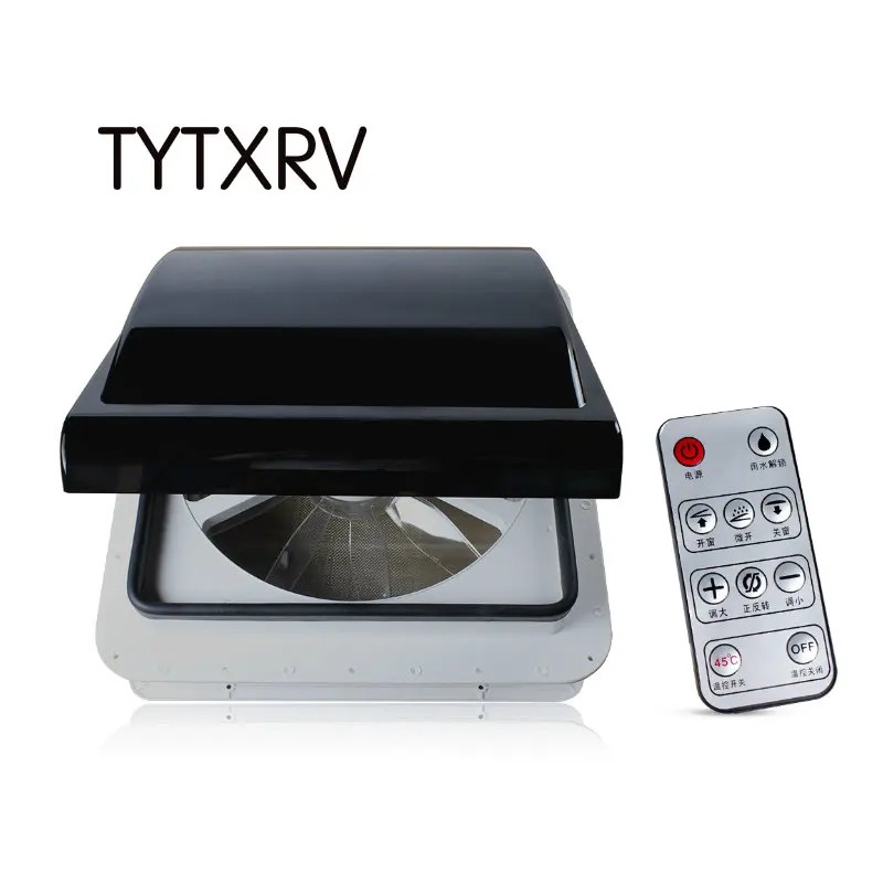 

14''Electric Control CE Caravan accessories Motorhomes vents 24 volt fan camper rv window Recreational Vehicle