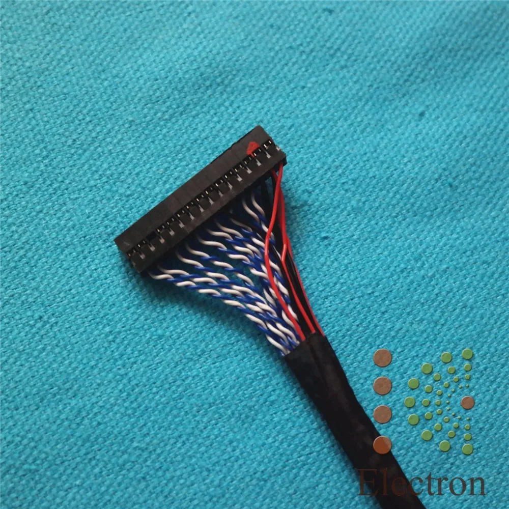 Универсальный кабель LVDS для фиксации 5 шт. 30Pin 2ch 8 бит ЖК контроллера 17 '' 26''