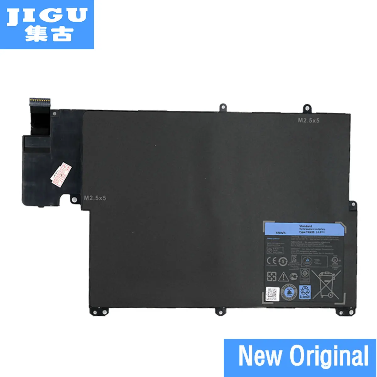 Оригинальный аккумулятор JIGU RU485 TKN25 TRDF3 V0XTF VOXTF для ноутбука Dell INSPIRON 5323 13Z Vostro 3360 15 3000