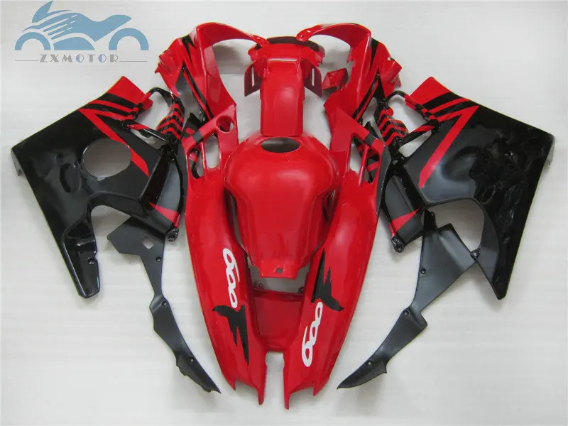 Полные комплекты обтекателей для HONDA CBR 600 F2 1991 1992 1993 1994 для починки кузова обтекатели CBR600 F2 91 92 93 94 красный черный кузов SZ21