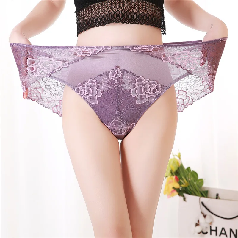 6XL высокое качество, женские сексуальные кружевные трусики, роскошное Прозрачное нижнее белье большого размера, элегантные мягкие женские трусы размера плюс, нижнее белье 00