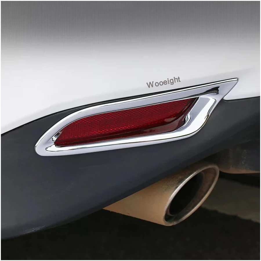 2 шт. автомобильный Стайлинг задний противотуманный фонарь Накладка для Toyota Camry ABS хром авто левые и правые полосы рамка