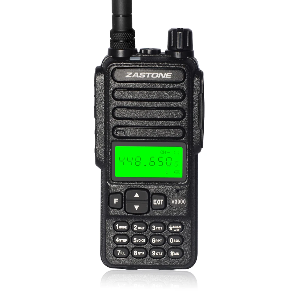 Zastone V3000 UHF 400 480hmz Двухканальные рации Портативный Радио comunicater передатчик|walkie
