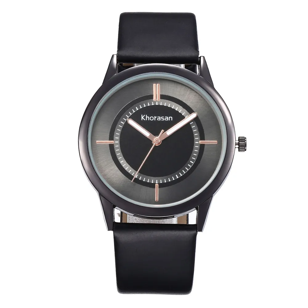 Роскошные Женские кварцевые часы модные повседневные с большим циферблатом