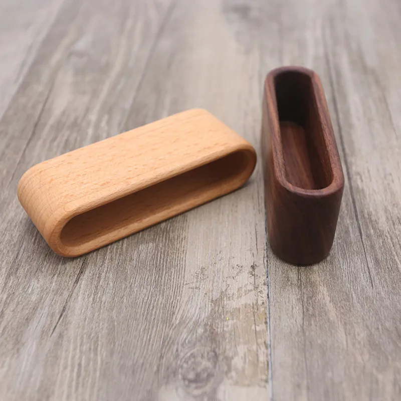 Водонепроницаемый банк держатель для карт деревянный Бизнес ID Имя организатор