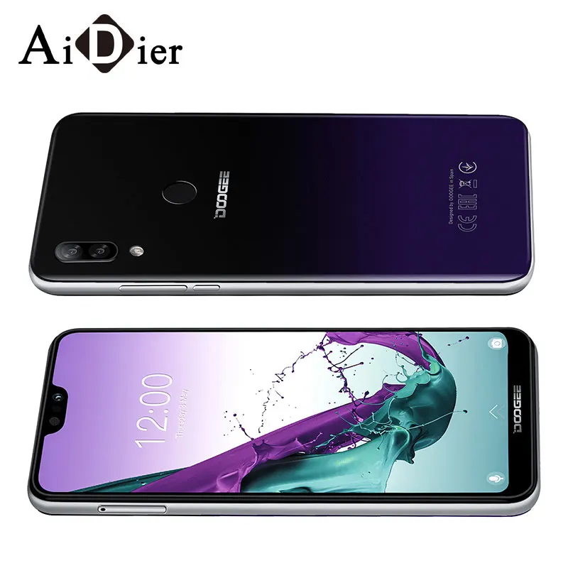 DOOGEE N10 смартфон Восьмиядерный 16.0MP Фронтальная камера 3 Гб оперативной памяти 32