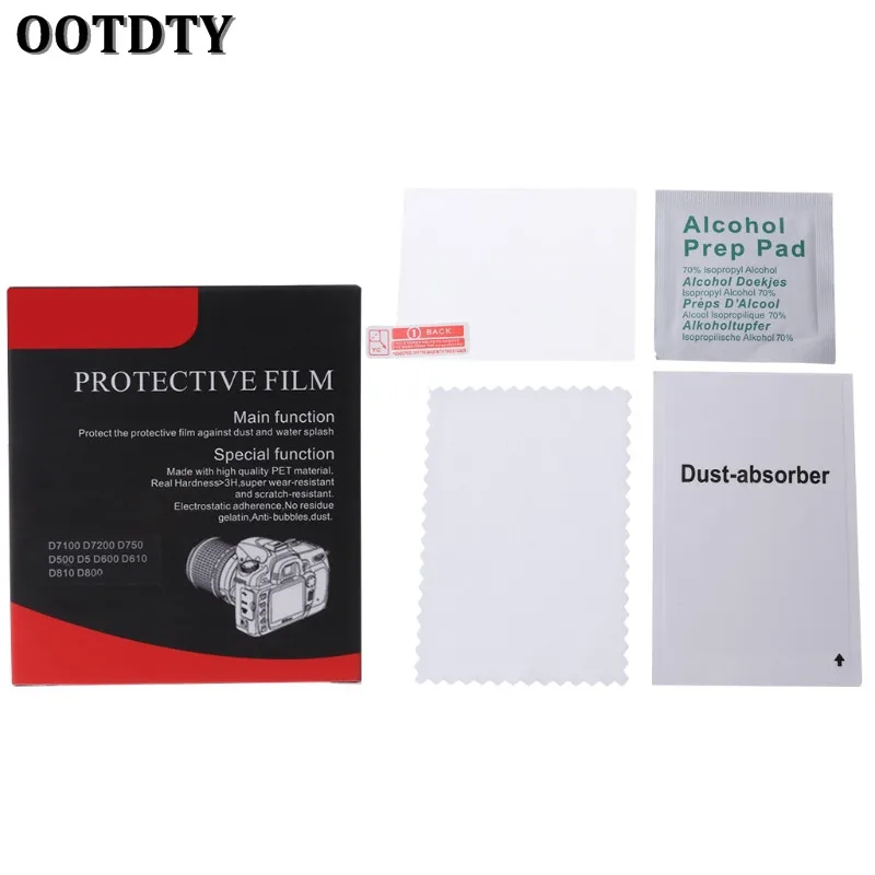 1 комплект новинка OOTDTY прозрачная защитная пленка для экрана закаленное