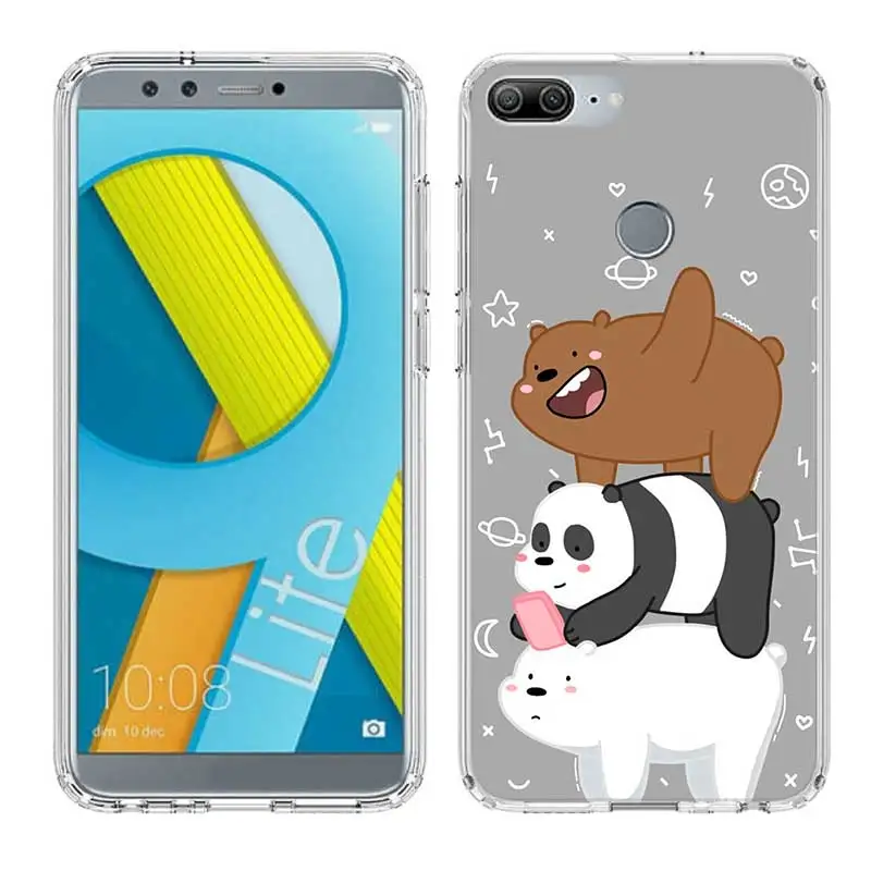 Чехол для телефона Three little bear силиконовый чехол Huawei Honor 20 Pro 10 9 lite 8X 8A 20i 8C 8S V20 Y5 Y6 Y7 Y9