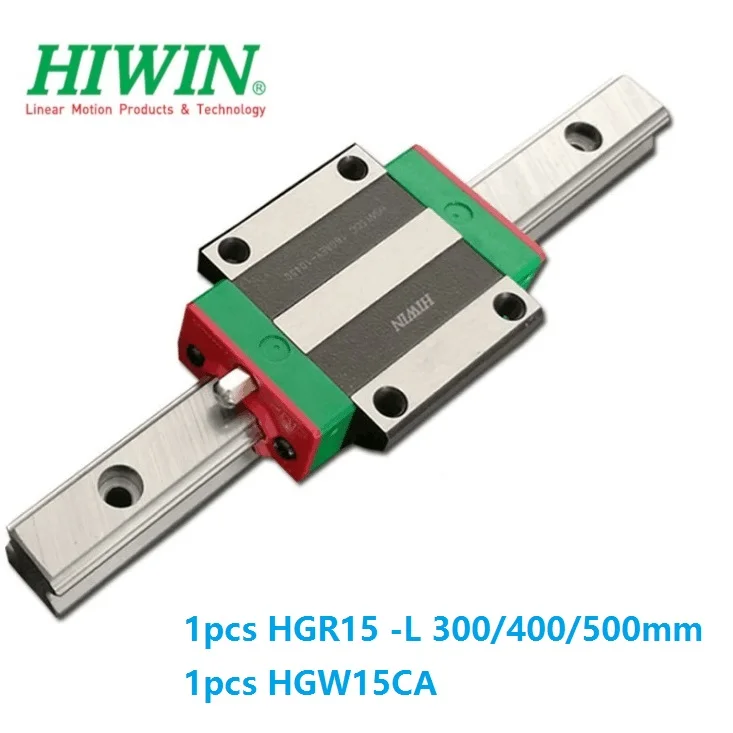 1 шт. оригинальная рельсовая направляющая HIWIN HGR15 L 300 мм 400 500 + HGH15CA или HGW15CA(HGW15CC)