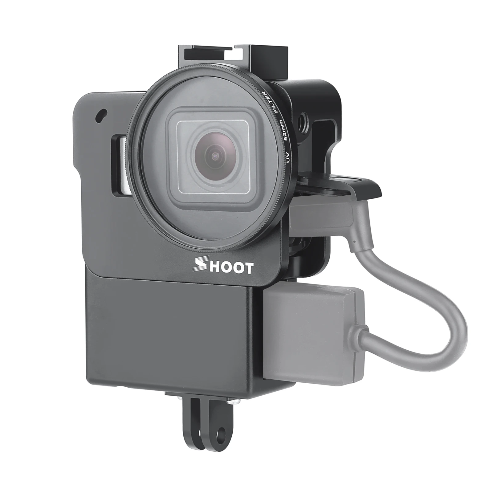 Чехол для видеокамер GoPro Hero 7 6 5 Black 2018 защитный чехол книжка с 52 мм УФ фильтром