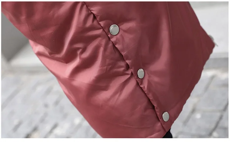 Women winter jacket hooded parka 2018 Slim straight warm fur collar student down cotton women's coats female coat | Женская одежда