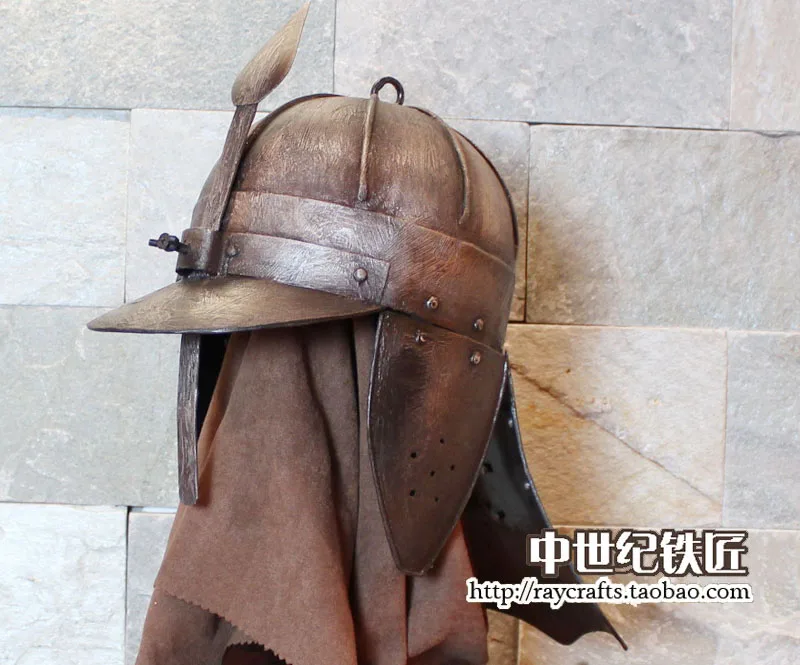 Европейский средневековый бронированный Ретро шлем воина для бара/ресторана