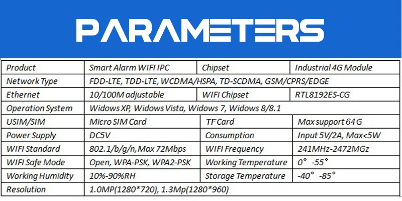 Sim-карта 3G 4G встроенная батарея ip-камера 720P 960P HD беспроводная wifi камера безопасности домашнее наблюдение IR P2P SD карта точка доступа