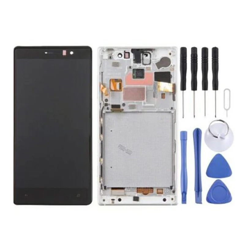ЖК-экран и дигитайзер в сборе с рамкой для Nokia Lumia 830 | Мобильные телефоны