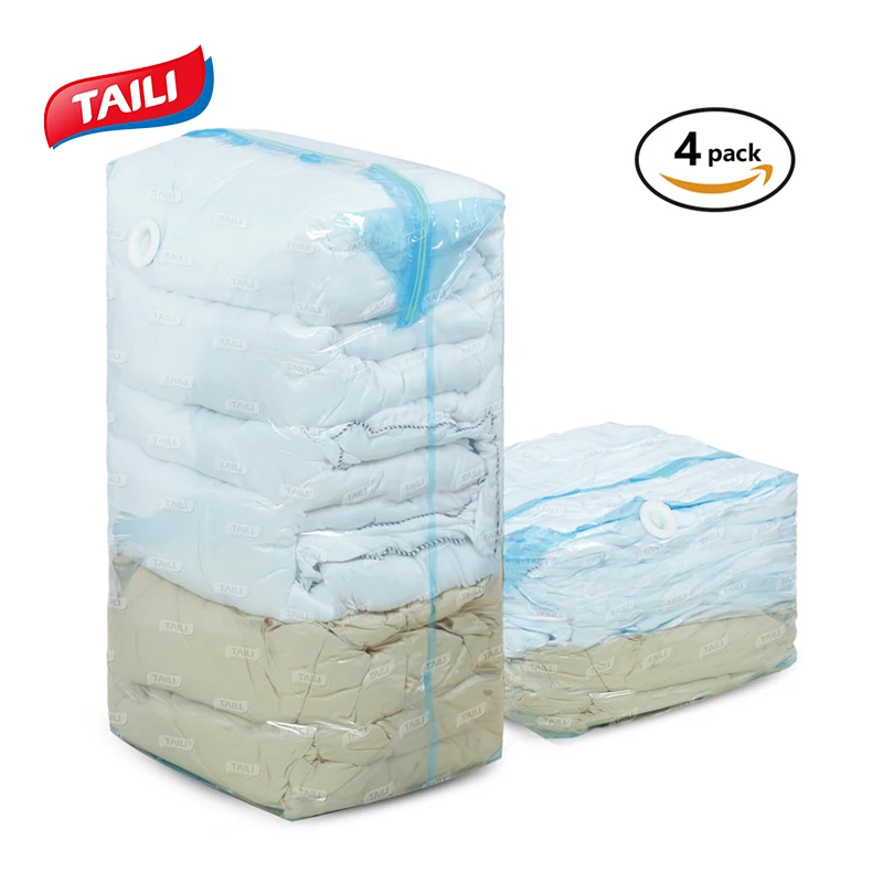 4 шт трехмерные вакуумные пакеты для одежды комфортный куб вместительная сумка