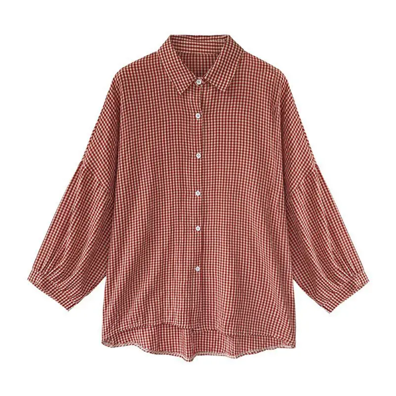 

Women Blouses Lantern Long Sleeve Casual Shirt Office Lady Slim Shirts Tops Female Blusas