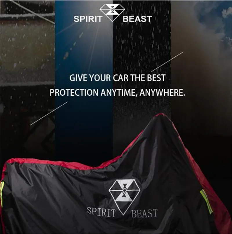 Водонепроницаемый чехол для мотоцикла SPIRIT BEAST электровелосипеда дождевик мотора