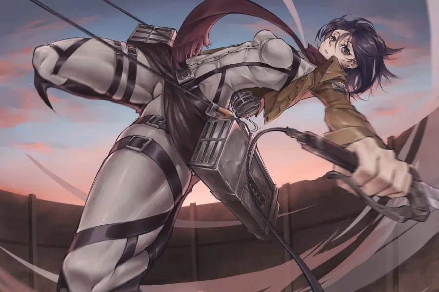 Рамка сделай сам атака на Титанов Shingeki no Kyojin японские комиксы плакат с героями