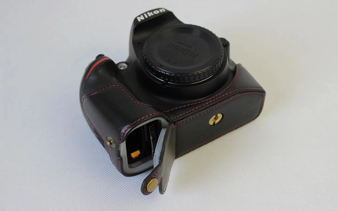Чехол-накладка из ПУ кожи для камеры Nikon D3300 D3200 D3100 | Электроника