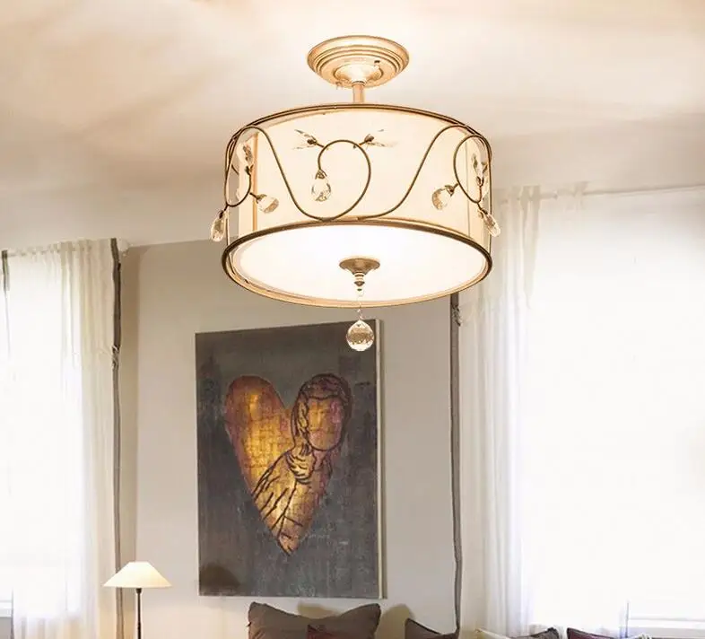 2018 Новые Домашние светодиодные Хрустальные потолочные светильники Современные