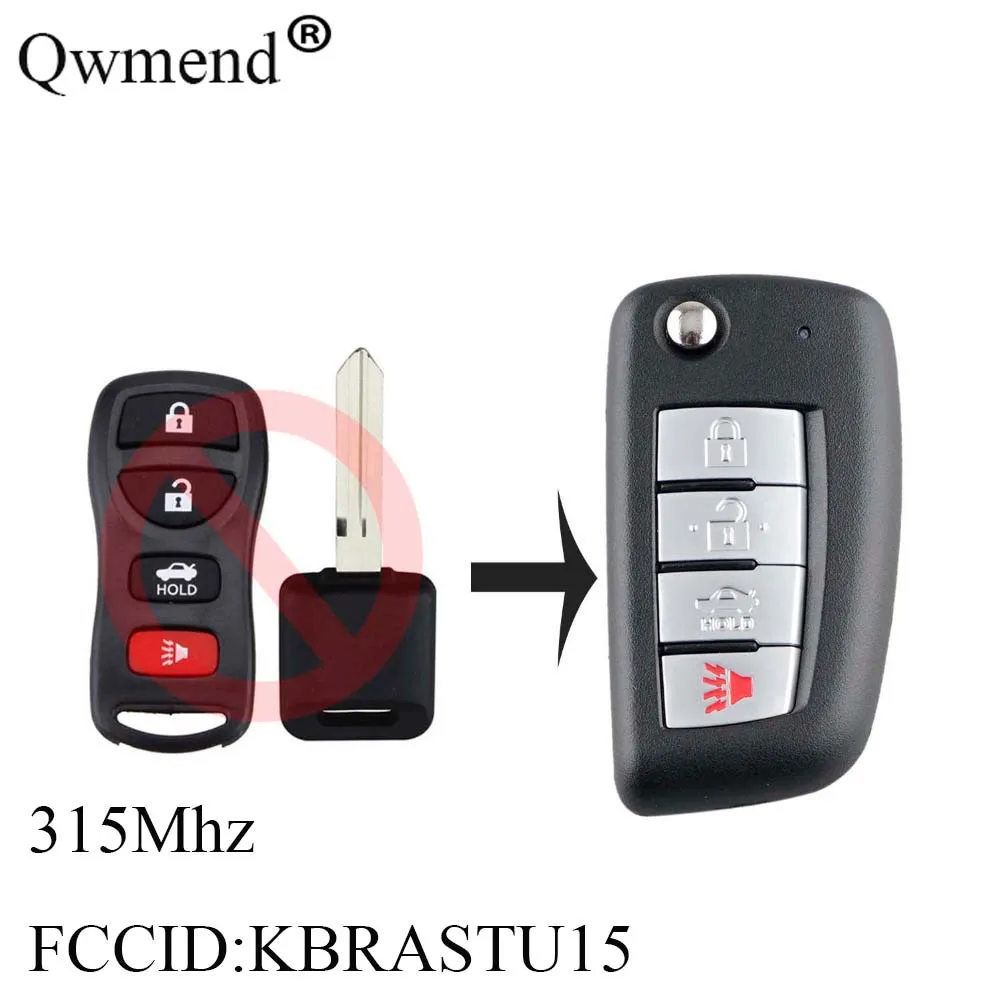 

Модернизированный смарт-ключ для автомобиля CWTWB1U733 для Nissan Armada Frontier & Infiniti FX35 FX45 2003-2008 315 МГц ID46 чип KBRASTU15