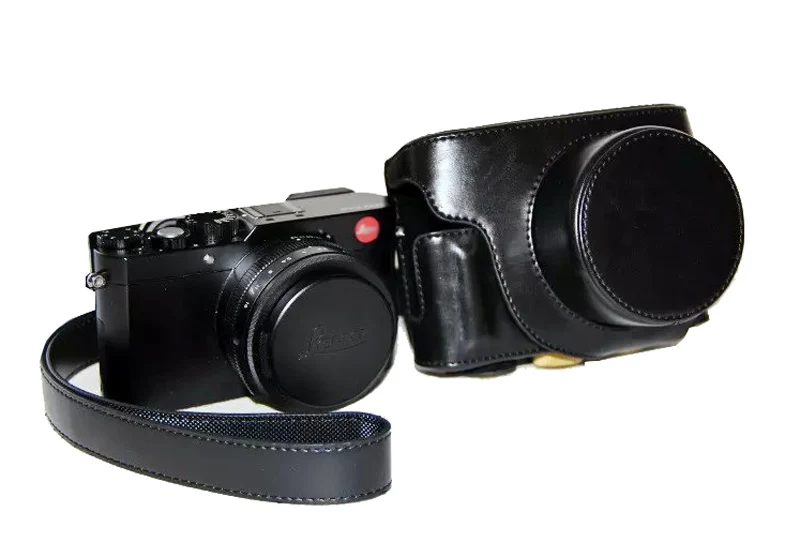 Портативный кожаный чехол для камеры Leica D-LUX TYP109 D-LUX 109 с плечевым ремнем в черном/коричневом/кофейном цвете