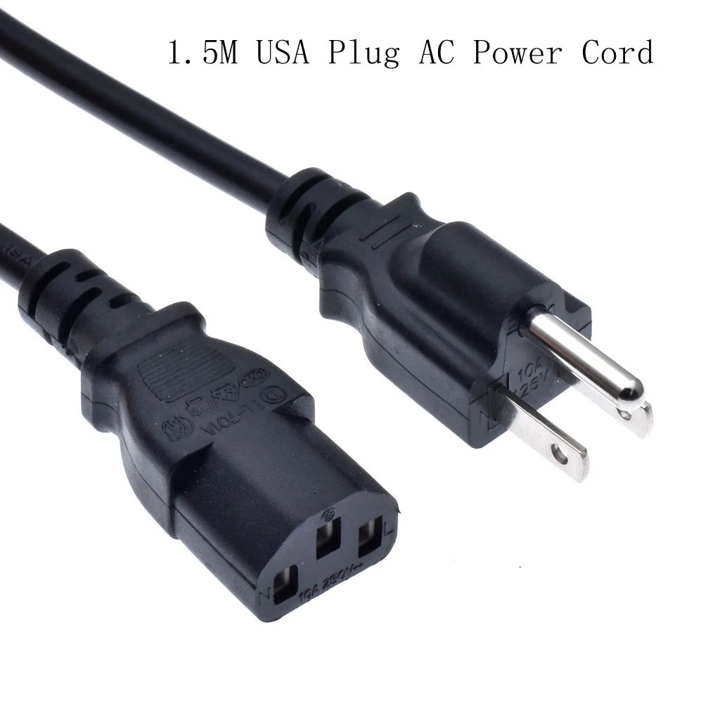 5 15P C13 США Япония Канада Бразилия удлинитель кабеля питания Nema 3Pin к IEC320 кабель 1 м/5
