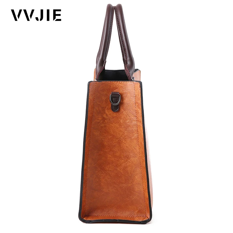 Vvjie Винтаж Для женщин кожа Сумки сумка SAC основной Роскошные Tote известные бренды