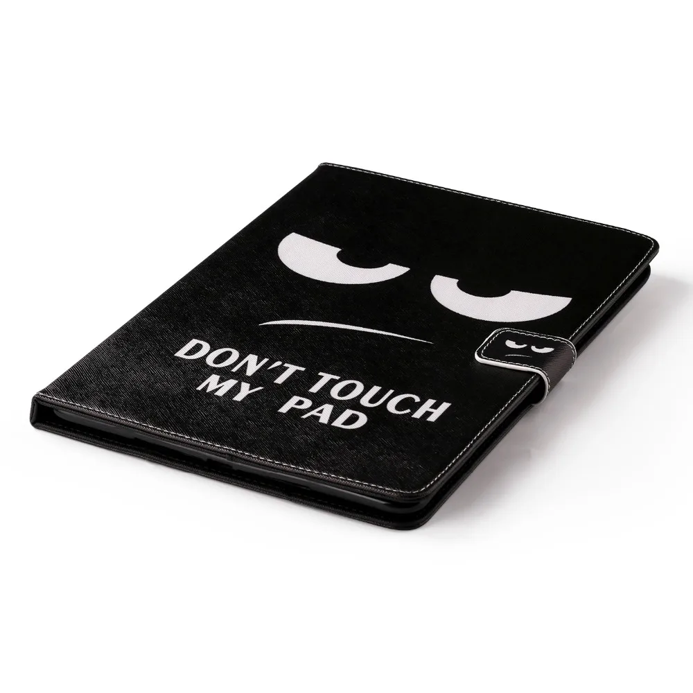 Защитный чехол с рисунком Не прикасайся к моему планшету из полиуретана и