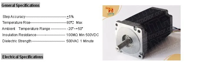 В ЕС! 3 оси ЧПУ комплект Nema 34 шаговый двигатель WT86STH118-6004A 1232oz-in 5.6A+ Драйвер DQ860MA 80V 7.6A ROHS CE ISO