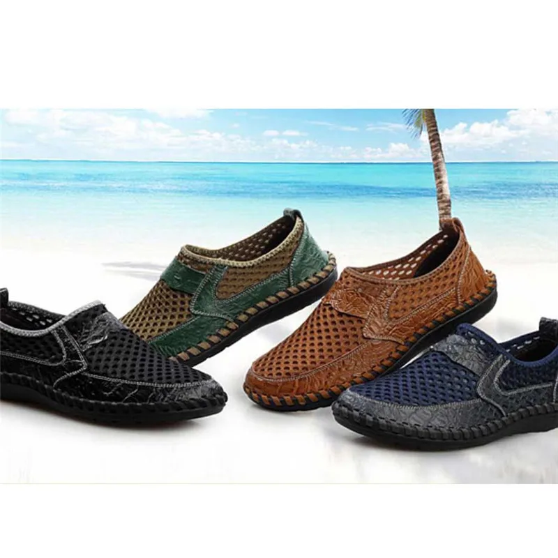 Новинка Летние однотонные туфли с перфорацией обувь в британском стиле дышащей