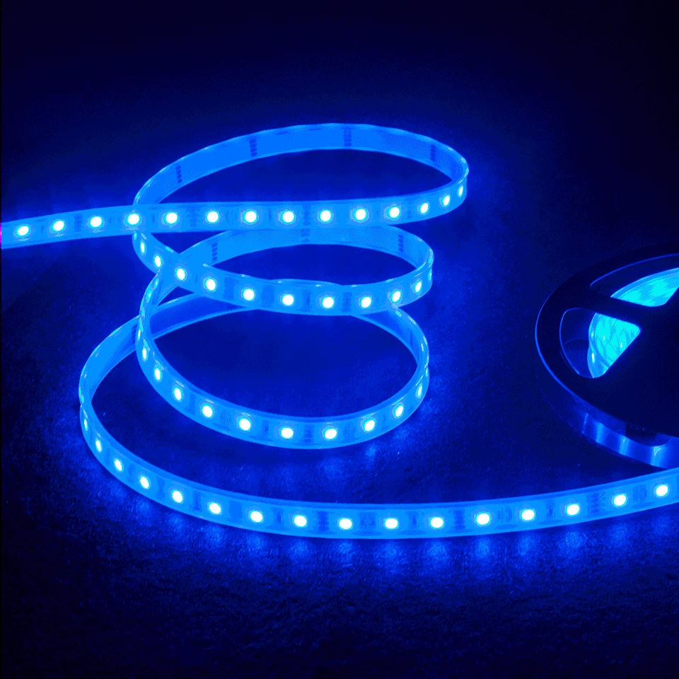 Водонепроницаемая светодиодная лента 12 в 5050 IP67 RGB белый теплый белый 5 м непроницаемый 60 светодиодов/м 300 светодиодов Rgb декоративный светильник для дома