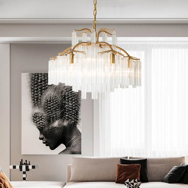 Лобби хрустальный бар освещение подвесная люстра led lustre cristal роскошные люстры для