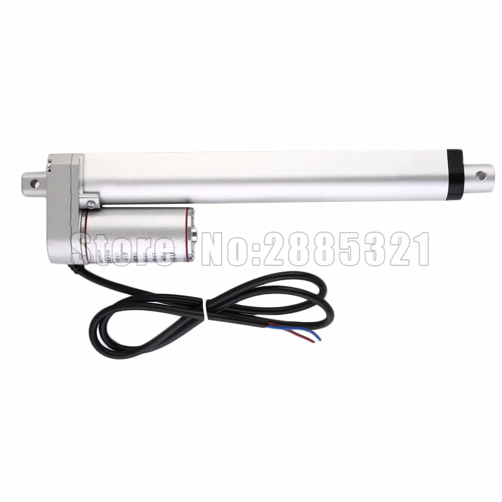 Многофункциональный линейный привод двигателя DC12V 200 мм ход тяжелых 500N нагрузки
