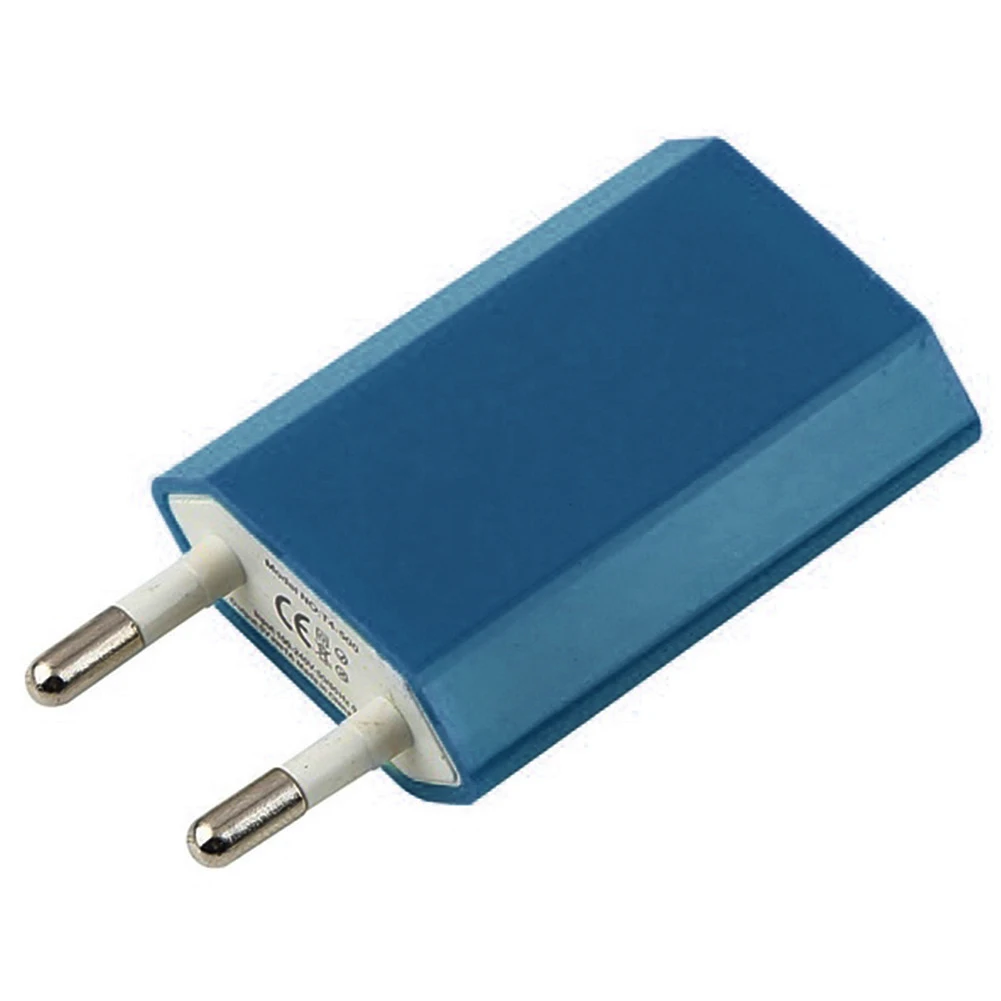 DC5V/1A мобильный телефон настенное зарядное устройство адаптер ЕС вилка USB AC100