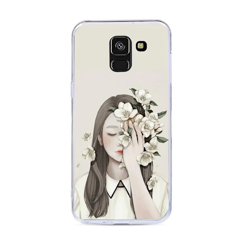 Чехол для телефона Samsung Galaxy A8 2018 A530 A530F силиконовый чехол Plus A730 A730F прозрачный |