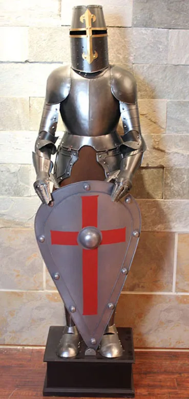 Старинный дневной рыцарь броня/железо/бар/украшение украшение для дома гостиной