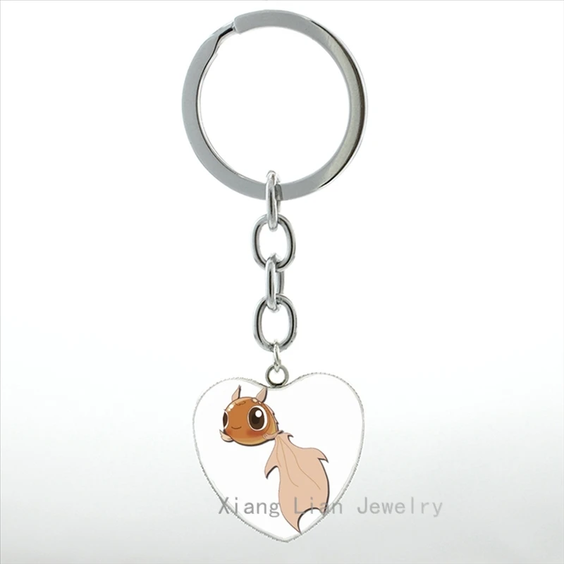 TAFREE Новое поступление рюкин Золотая рыбка Кулон сердце брелок Женская стильная