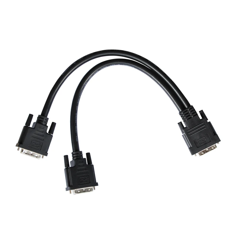 Оригинальный заводской сплиттер dvi line link для монитора компьютера 1 2 30 кабелей