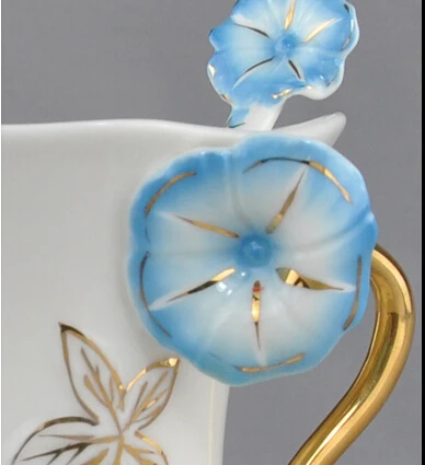 Европейский стиль 2015 черный чай керамический костяной кофе чашки набор