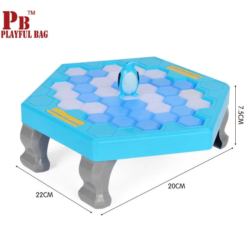 Интерактивный Стол для ломающихся льдом ловушка пингвинов забавная игра детей