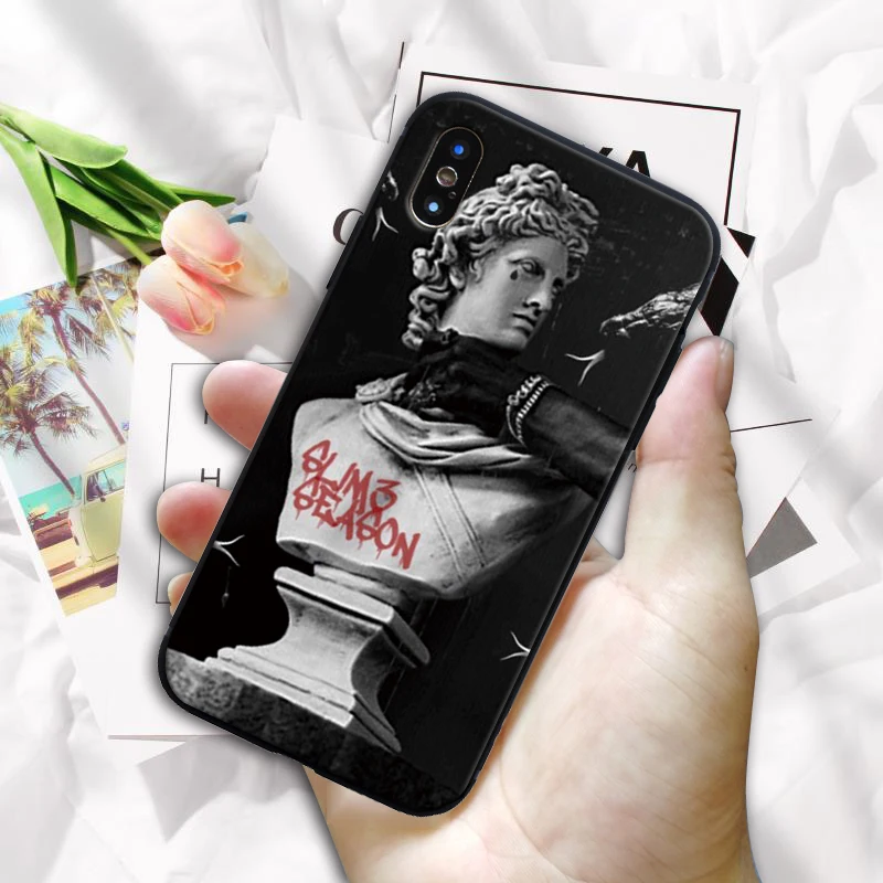 Мягкий силиконовый чехол Young thug thugger ss3 David Art Для IPhone 5 Se S 6 6s Plus 7 8 X XS R Max 11 pro |