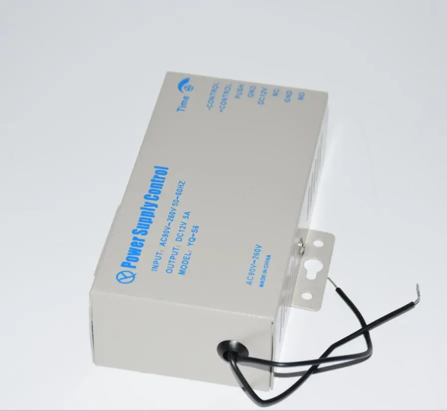AC110 220V to 12V/5A адаптер трансформатора питания для входного замка двери системы